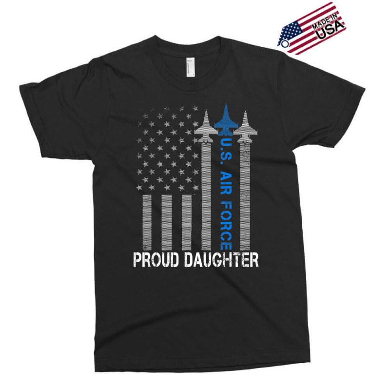 Hot Trend Vintage Proud Daughter Us Air Force Flag Usaf Exclusive T-shirt | Artistshot