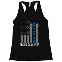 Hot Trend Vintage Proud Daughter Us Air Force Flag Usaf Racerback Tank | Artistshot