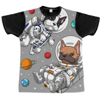 French Bulldog Astronaut Baby Funny Graphic T-shirt | Artistshot