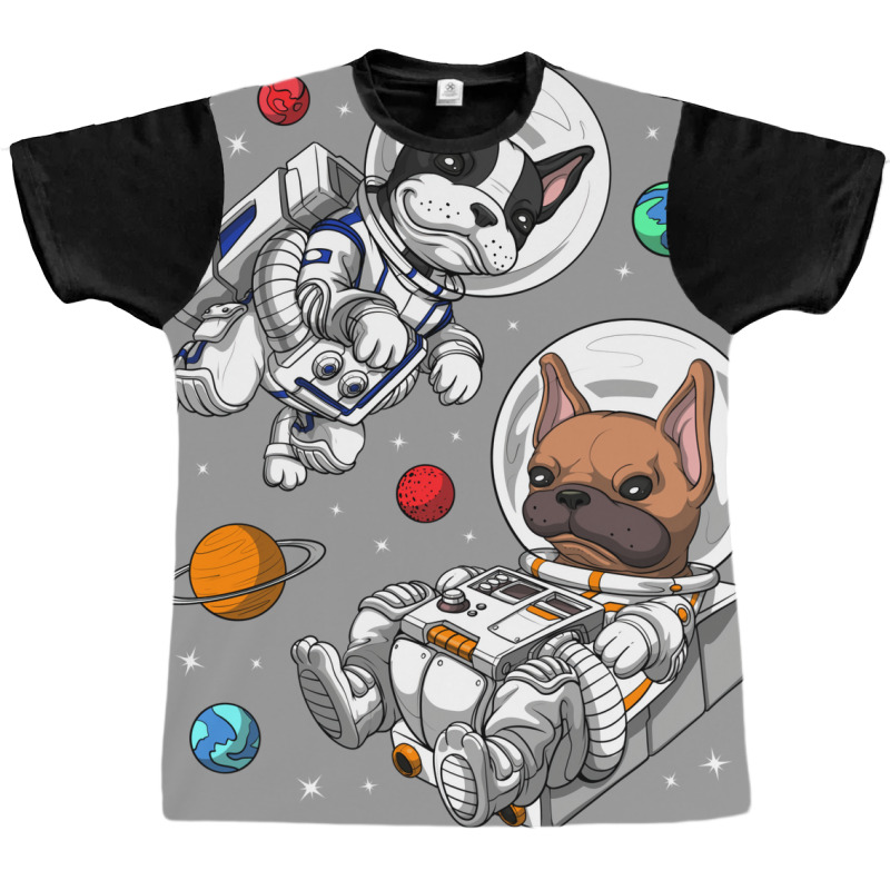 French Bulldog Astronaut Baby Funny Graphic T-shirt | Artistshot