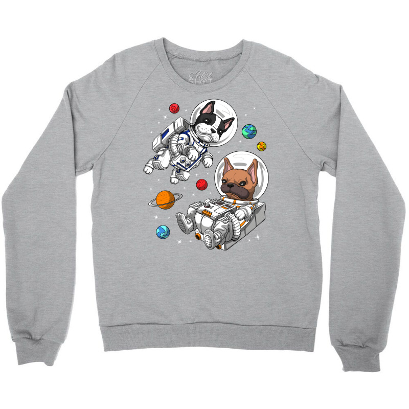 French Bulldog Astronaut Baby Funny Crewneck Sweatshirt | Artistshot