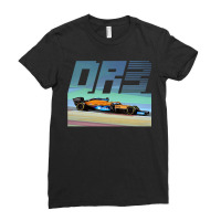 Daniel Ricciardo Dr3 Mcl35m Ladies Fitted T-shirt | Artistshot