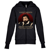 Limited Edition Jackie Daytona - Regular Human Bartender-1ueya Youth Zipper Hoodie | Artistshot