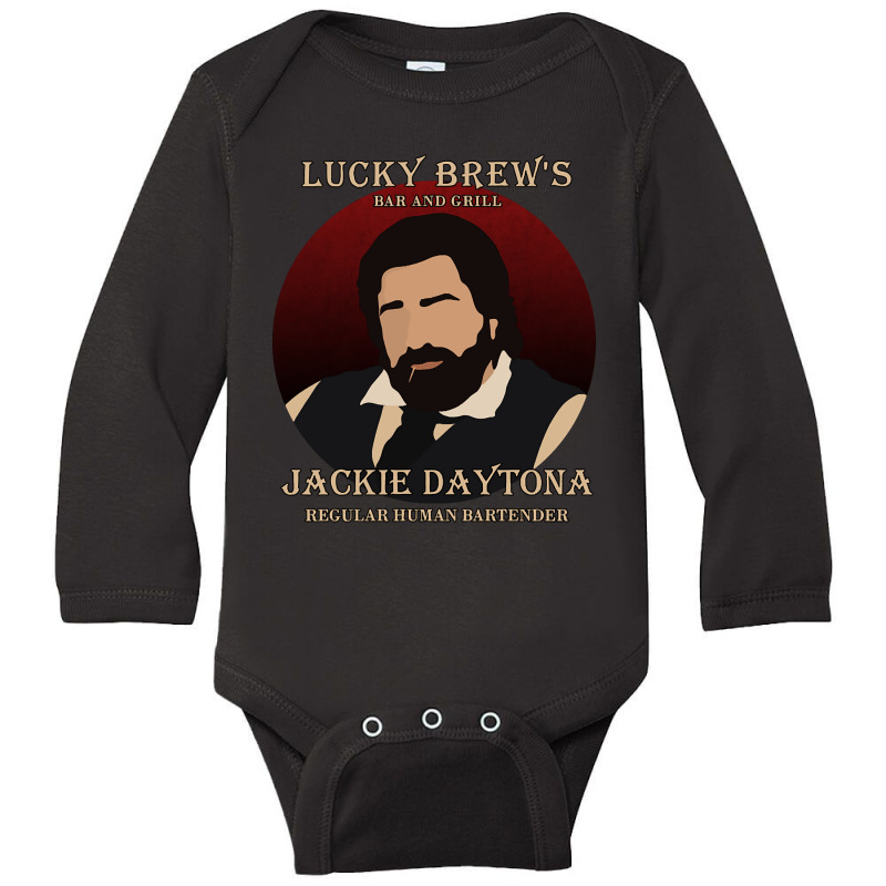 Limited Edition Jackie Daytona - Regular Human Bartender-1ueya Long Sleeve Baby Bodysuit by Ledford Leslie | Artistshot