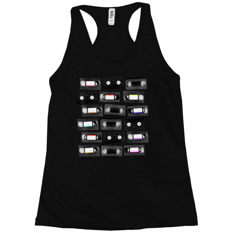 Limited Edition Vhs Cassette Tapes 1980s Vcr Video Retro Movies Racerback Tank by haodinhvan1 | Artistshot