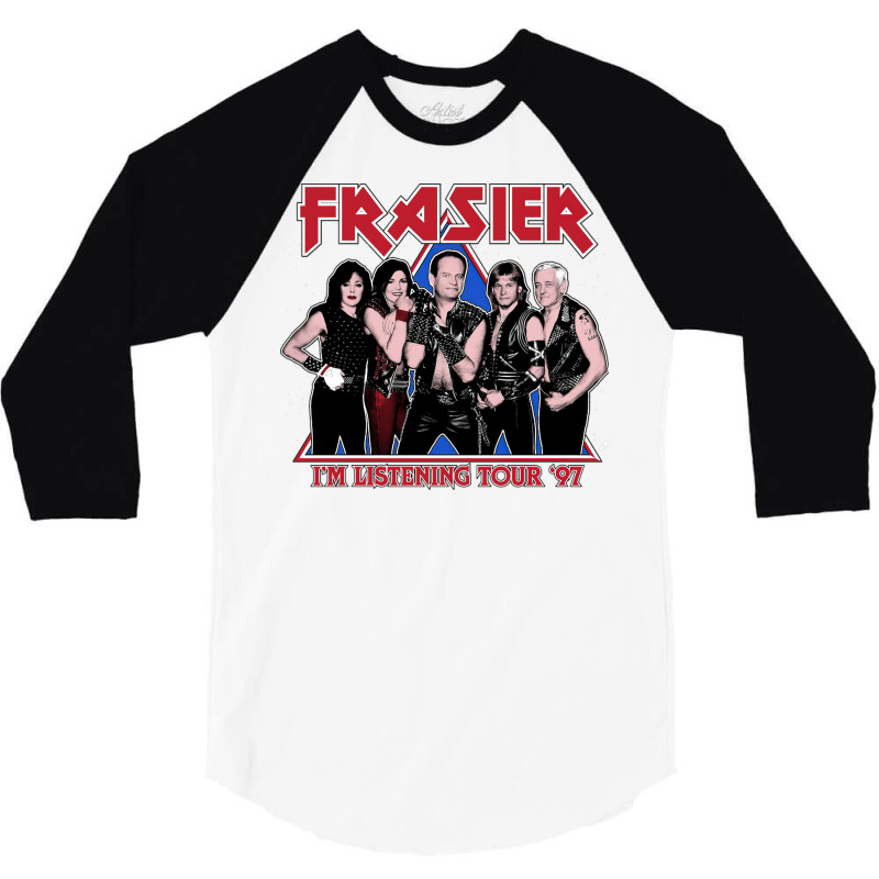 Frasier I Am Listening Tour 97 3/4 Sleeve Shirt by dherarguberax | Artistshot