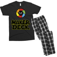 Makerdeck Space Men's T-shirt Pajama Set | Artistshot