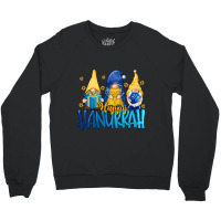 Hot Trend Happy Hanukkah Gnomes Pajamakah Funny Pajama Family Matching Crewneck Sweatshirt | Artistshot