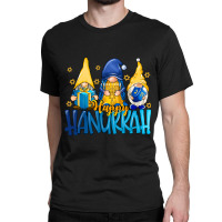 Hot Trend Happy Hanukkah Gnomes Pajamakah Funny Pajama Family Matching Classic T-shirt | Artistshot