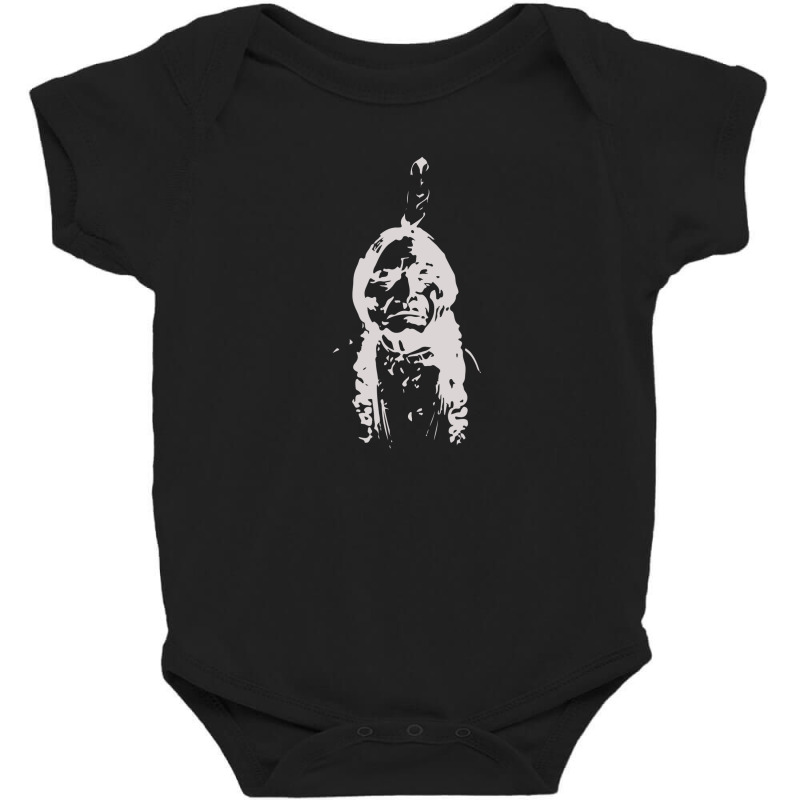 Sitting Bull Baby Bodysuit | Artistshot