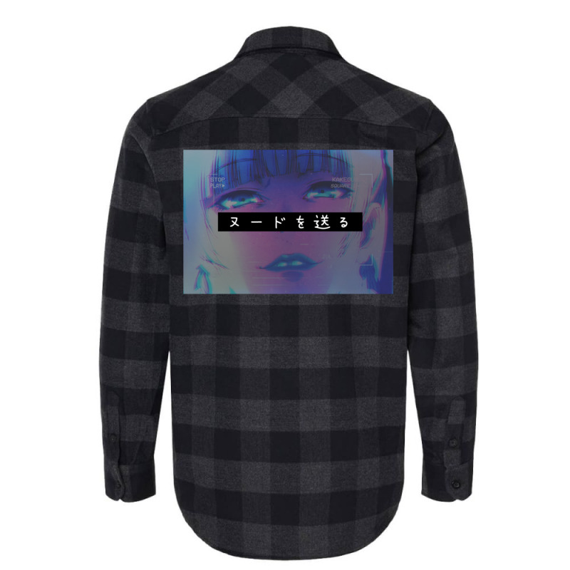 Send Nudes Gambling Addiction Kirari Flannel Shirt | Artistshot