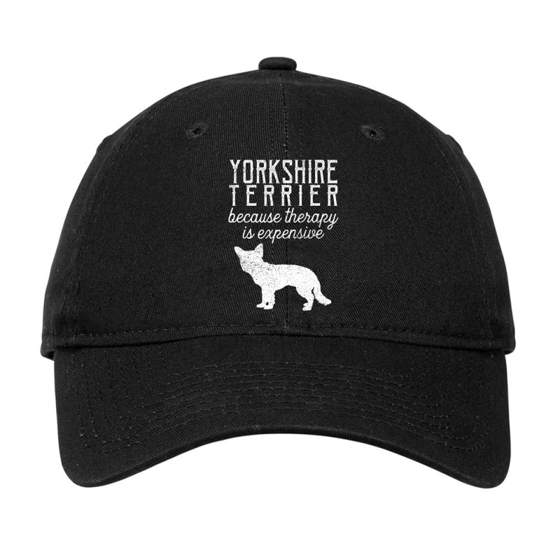 Trending Yorkshire Terrier Because Therapy Is Expensive Pet Puppy Dog Adjustable Cap by michealyoungerlk01 | Artistshot