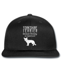 Trending Yorkshire Terrier Because Therapy Is Expensive Pet Puppy Dog Printed Hat | Artistshot