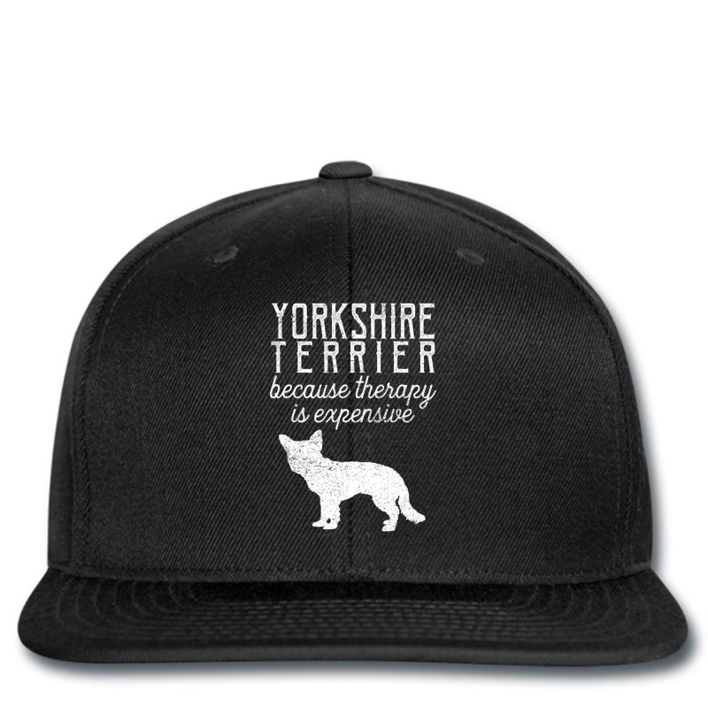 Trending Yorkshire Terrier Because Therapy Is Expensive Pet Puppy Dog Printed hat by michealyoungerlk01 | Artistshot