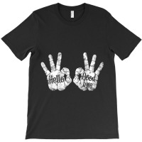 Trending Perfect Terrific Okay Hello And Goodbye Greetings Academy T-shirt | Artistshot