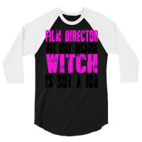 Film Director Witch   Travel Travel 3/4 Sleeve Shirt | Artistshot