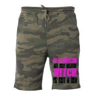 Film Director Witch   Travel Travel Fleece Short | Artistshot