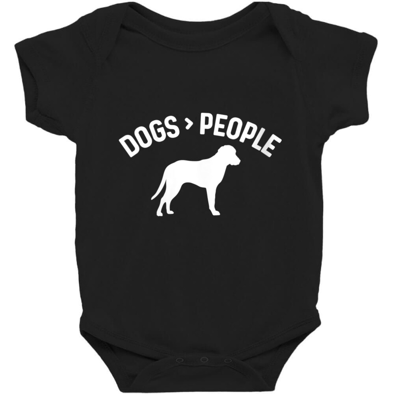 Womens Chesapeake Bay Retriever Greater Better Than People Funny V Nec Baby Bodysuit by jessen | Artistshot