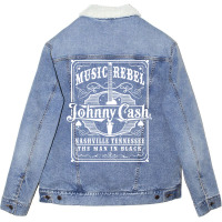 Music Aesthetic Girl Unisex Sherpa-lined Denim Jacket | Artistshot