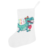 I Steal Hearts T Valentines Day Dinosaur Boys Kid (42) Holiday Stocking | Artistshot