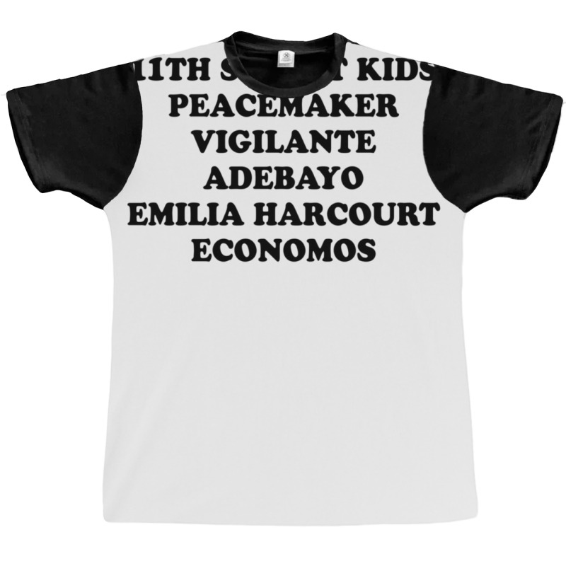 11th Street Kids Peacemaker Series Graphic T-shirt | Artistshot