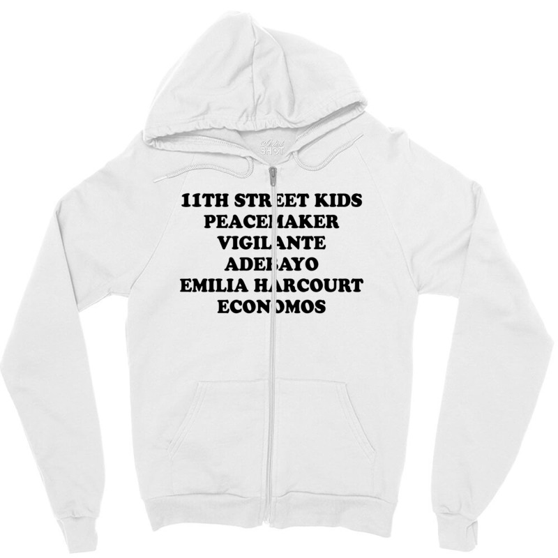 11th Street Kids Peacemaker Series Zipper Hoodie | Artistshot