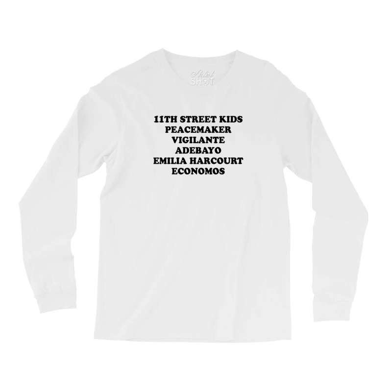 11th Street Kids Peacemaker Series Long Sleeve Shirts | Artistshot