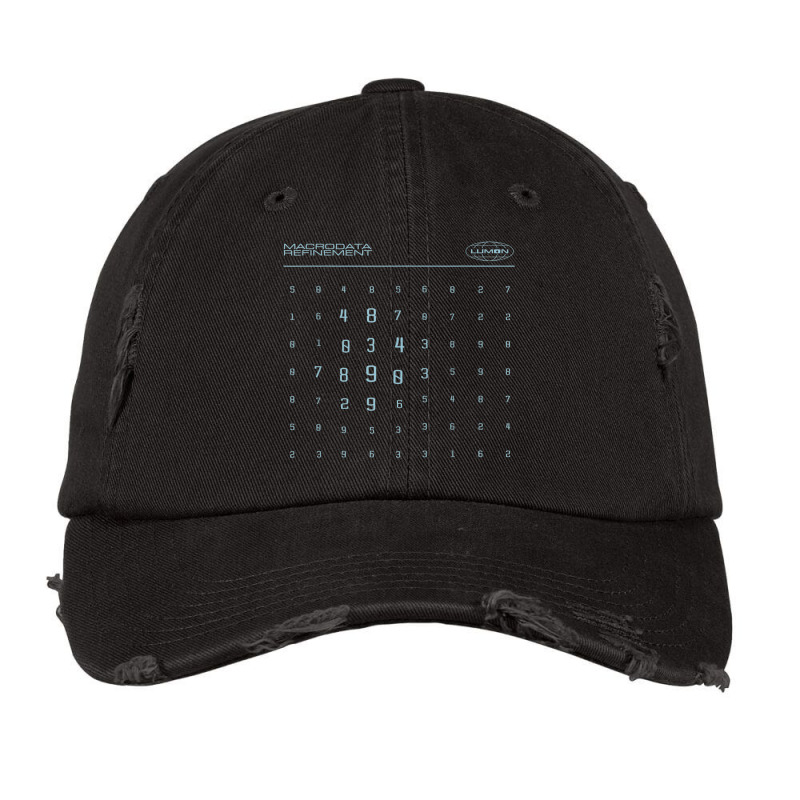 Scary Numbers Lumon Macrodata Refinement Severance Tv Vintage Cap | Artistshot