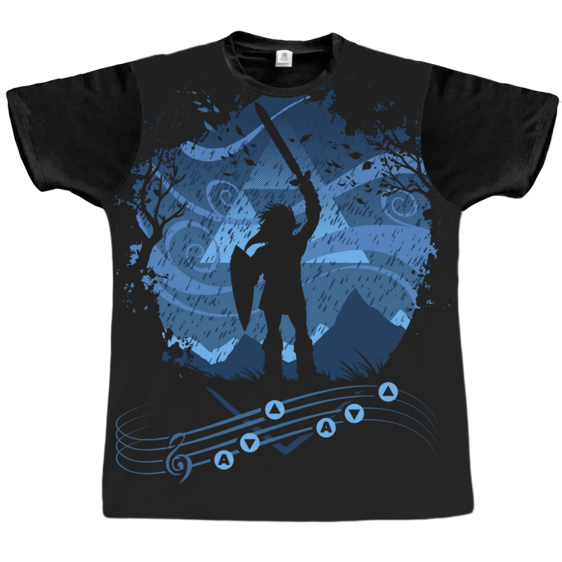 Song Of Storms Graphic T-shirt by BRANDONUTCHINSON | Artistshot