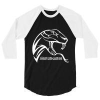 Limited Edition Jormungandr Midgard Serpent Norse Mythology Viking Sna 3/4 Sleeve Shirt | Artistshot