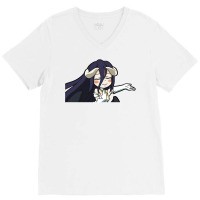 [ Sale ] Albedo Chibi Sticker 7 V-neck Tee | Artistshot