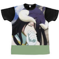 [ Sale ] Cool Sticker Overlord Albedo Chibi 1 Graphic T-shirt | Artistshot