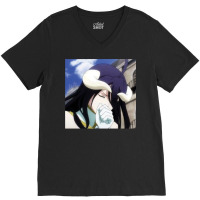 [ Sale ] Cool Sticker Overlord Albedo Chibi 1 V-neck Tee | Artistshot