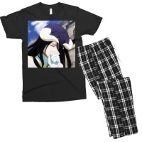 [ Sale ] Cool Sticker Overlord Albedo Chibi 1 Men's T-shirt Pajama Set | Artistshot