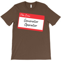 Film Crew Generator Operator Classic Girl E T-shirt | Artistshot