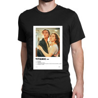 B Titanic (1997) Alternative Film Poster Classic T-shirt | Artistshot