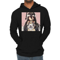 [ Sale ] Cool Sticker Overlord Albedo Chibi 12 Lightweight Hoodie | Artistshot