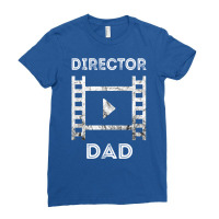 Film Director Dad Filmmaker Film Producer Father Movie Active Summer C Ladies Fitted T-shirt | Artistshot