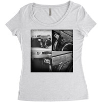 Film Camera Project Classic  Humor Red Women's Triblend Scoop T-shirt | Artistshot