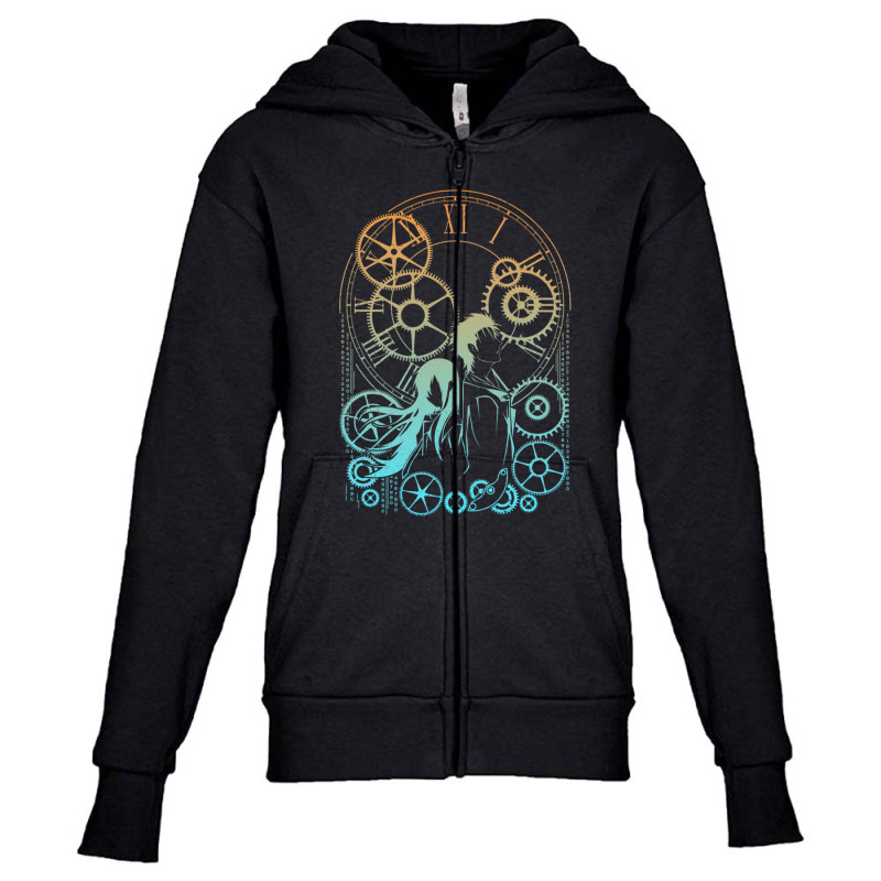 Time Youth Zipper Hoodie by AmyJeanKemmer | Artistshot