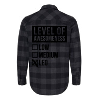 Leo Funny Hipster Flannel Shirt | Artistshot