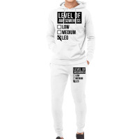 Leo Funny Hipster Hoodie & Jogger Set | Artistshot