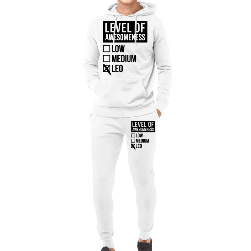 Leo Funny Hipster Hoodie & Jogger set by reifenemuksa | Artistshot