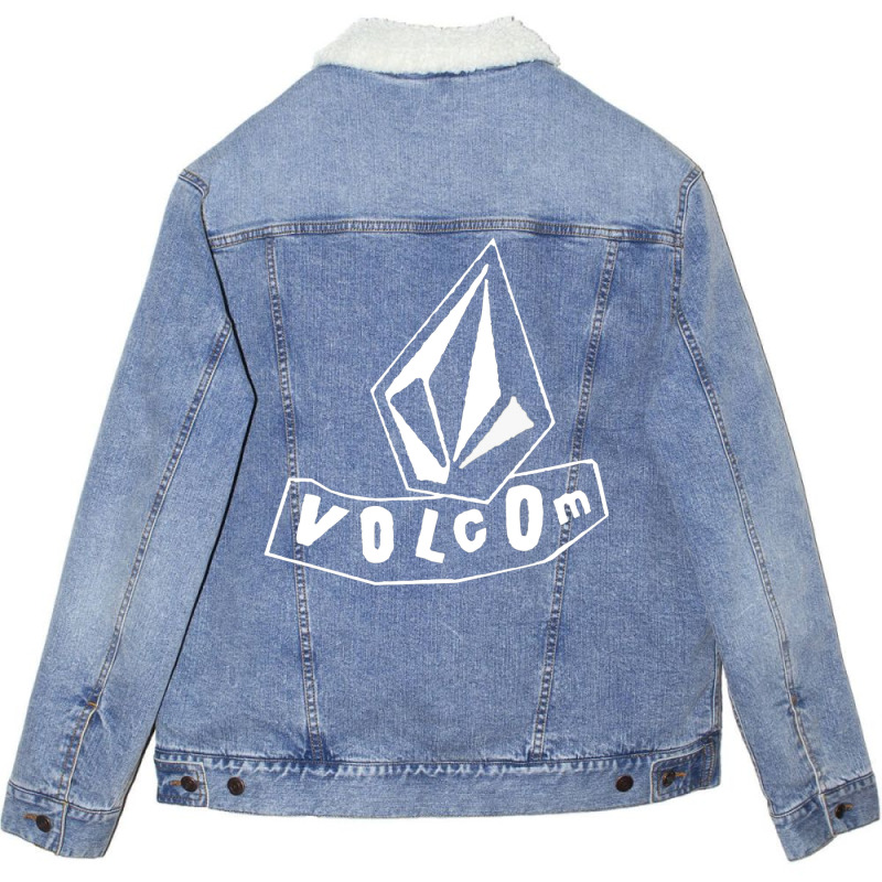 Skateboarding Diamond Baby Hipster Unisex Sherpa-Lined Denim Jacket by azenirlongua | Artistshot