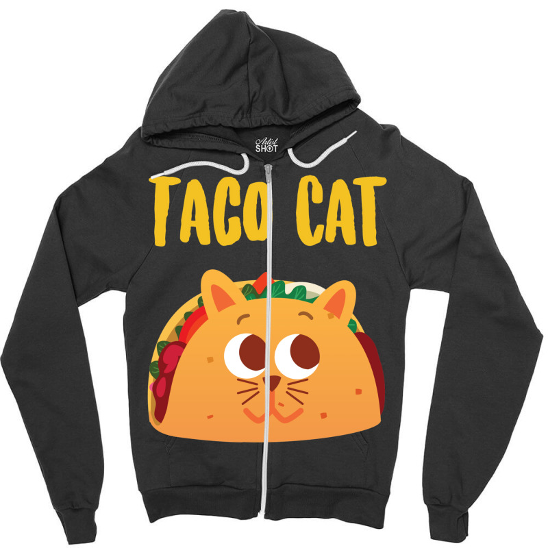 Taco Cats Cinco De Mayo Taco Cute Cat Taco Baby Funny Zipper Hoodie | Artistshot