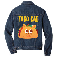 Taco Cats Cinco De Mayo Taco Cute Cat Taco Baby Funny Men Denim Jacket | Artistshot