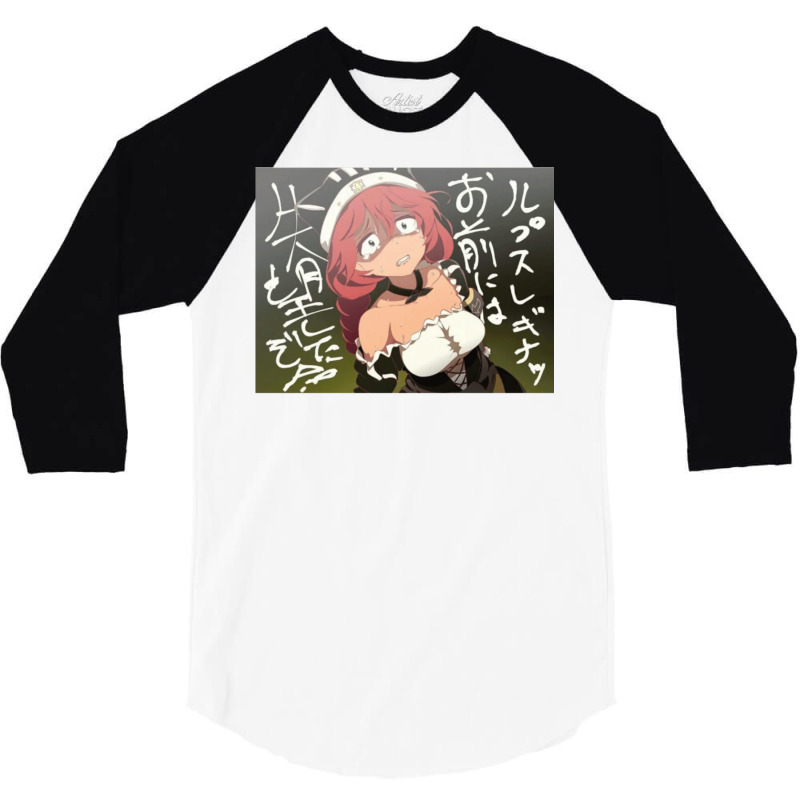 [ Sale ] Cool Sticker Overlord Albedo Chibi 17 3/4 Sleeve Shirt by lyxellseradjq | Artistshot