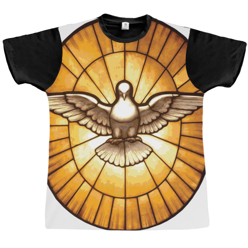 Holy Spirit Dove From St Peter S Basilica Graphic T-shirt | Artistshot