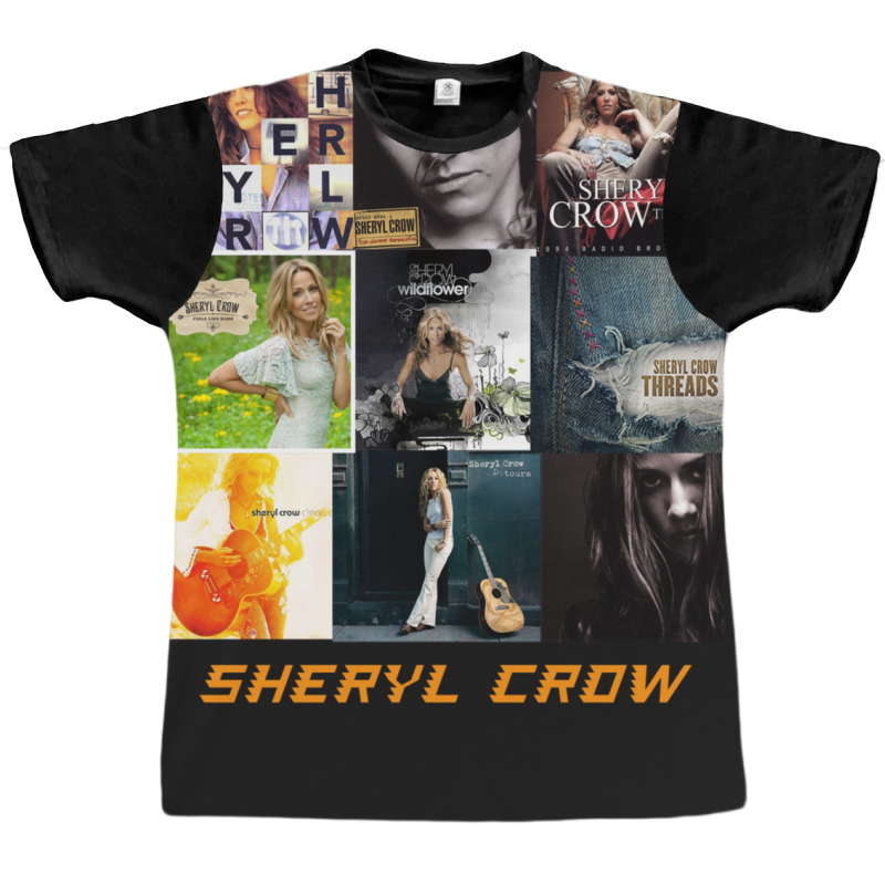 Sheryl Crow Collage Graphic T-shirt | Artistshot