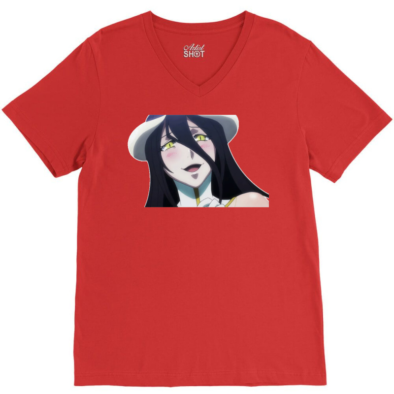 [ Sale ] Cool Sticker Overlord Albedo Chibi 19 V-Neck Tee by lyxellseradjq | Artistshot